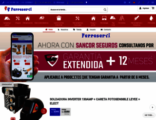 ferreservi.com.uy screenshot