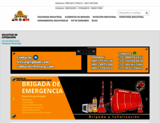 ferreteriayseguridadindustrial.com screenshot