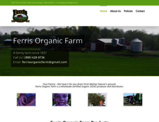 ferrisorganicfarm.com screenshot