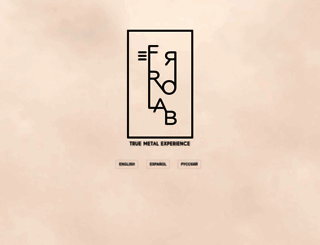 ferro-lab.com screenshot