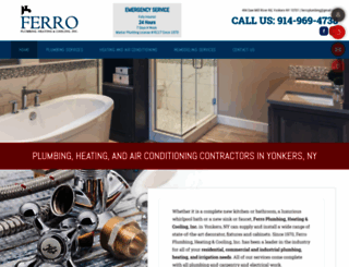 ferroplumbing.com screenshot