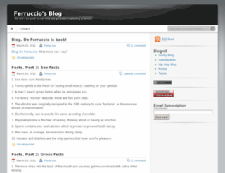 ferruccioblog.wordpress.com screenshot
