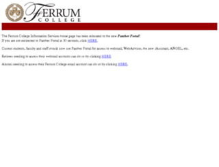ferrumserver2.ferrum.edu screenshot