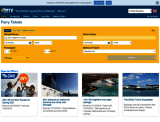 ferry-to-holland.com screenshot
