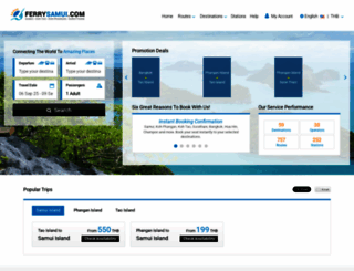 ferrysamui.com screenshot
