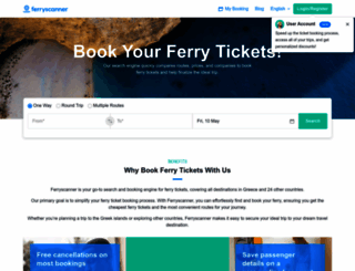 ferryscanner.com screenshot