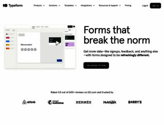fersonal.typeform.com screenshot