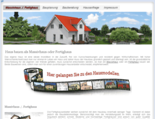 fertighaus-massivhaus.net screenshot