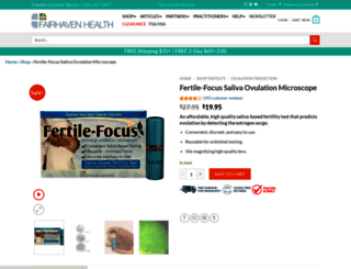 fertile-focus.com screenshot
