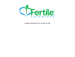 fertileadvantage.com screenshot