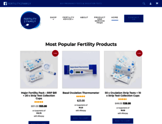 fertility2family.com.au screenshot