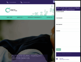 fertilitycentercancun.com screenshot
