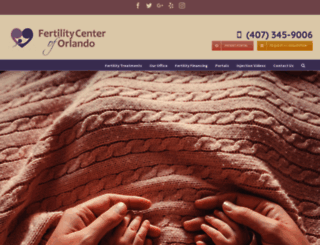 fertilitycenterorlando.com screenshot