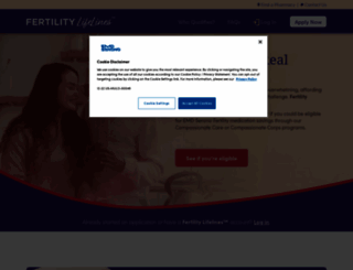 fertilitylifelines.com screenshot