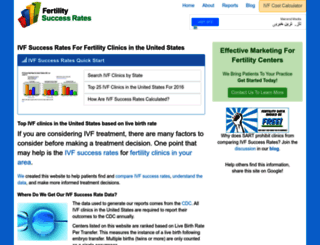 fertilitysuccessrates.com screenshot