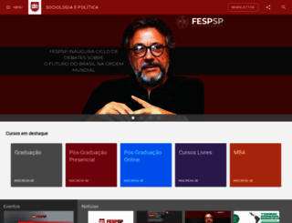 fespsp.org.br screenshot