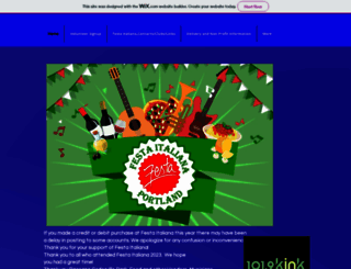 festa-italiana.org screenshot