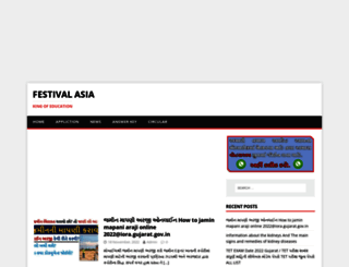 festivalasia.in screenshot