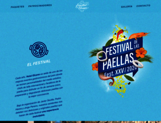 festivaldelaspaellas.mx screenshot