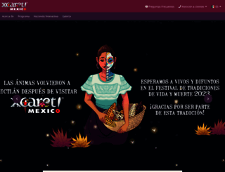 festivaldevidaymuerte.com screenshot