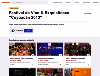 festivaldevinoyexquisiteces.eventbrite.es screenshot