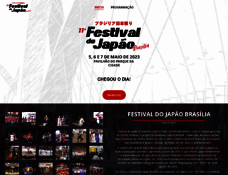 festivaldojapaobsb.com.br screenshot