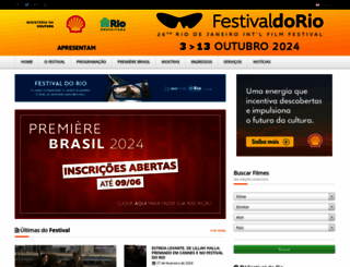 festivaldorio.com.br screenshot