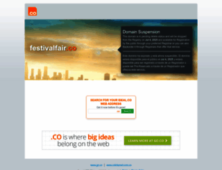 festivalfair.co screenshot