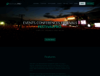festivalpro.com screenshot