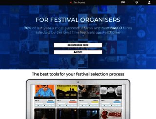 festivals.festhome.com screenshot