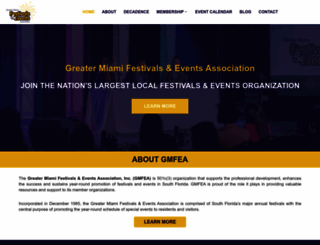 festivalsmiami.com screenshot