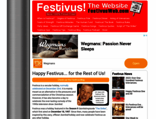 festivusweb.com screenshot