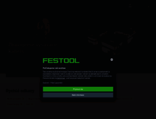 festool.cz screenshot