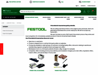 festools.com screenshot