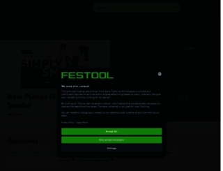 festoolusa.com screenshot