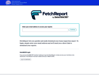 fetchreport.com screenshot