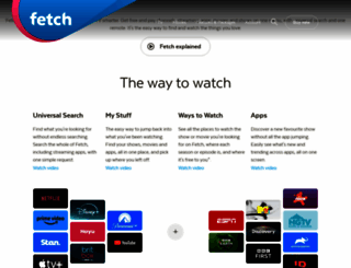 fetchtv.com.au screenshot