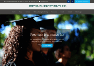 fettermaninvestments.com screenshot