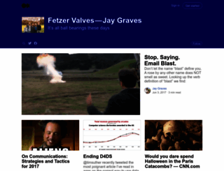 fetzervalves.com screenshot