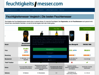 feuchtigkeits-messer.com screenshot