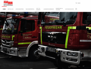 feuerwehr-bitburg.de screenshot