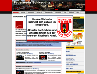 feuerwehr-schkeuditz.de screenshot