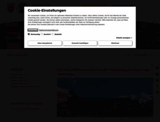 feuerwehr-walsrode.org screenshot