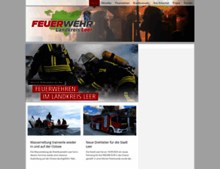 feuerwehrpage.com screenshot
