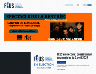 feus.qc.ca screenshot