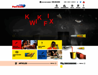 fevikwik.in screenshot