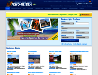 fewo-reisen.com screenshot