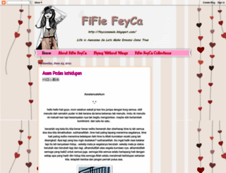 feycasnowie.blogspot.com screenshot