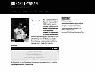 feynman.com screenshot