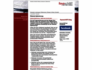 feynschliff.de screenshot
